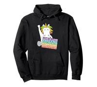 Social Justice Unicorn Equality Womens Protest Activist Sign Pullover Hoodie