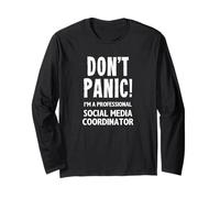 Social Media Coordinator Long Sleeve T-Shirt