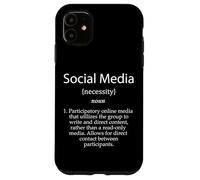 Social Media Definition Social Media Influencer Marketing Case for iPhone 11
