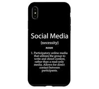 Social Media Definition Social Media Influencer Marketing Case for iPhone XS Max