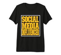 Social Media Influencer Costume Funny Halloween Premium T-Shirt