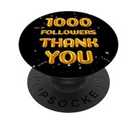 Social Media Influencers One Thousand Followers Subscribers PopSockets Swappable PopGrip