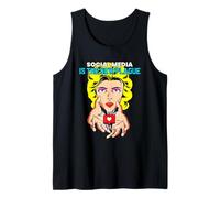Social Media is The New Plague (Digital Detox Statement) Tank Top