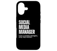 Social Media Manager Definition Advertising SMM Manager Case for iPhone 17