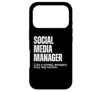 Social Media Manager Definition Advertising SMM Manager Case for iPhone 17 Pro