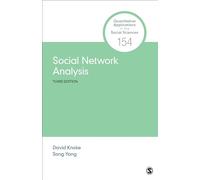 Social Network Analysis (Quantitative Applications in the Social Sciences)