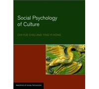 Social Psychology of Culture