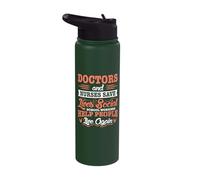 Social School Workers Help People Live Again Stainless Steel Insulated Water Bottle