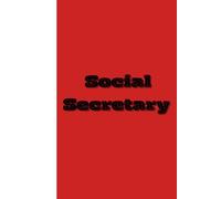 Social Secretary Notebook/Planner: Where Plans Meet People