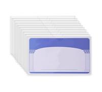 Social Security Card Protector Sleeve - Clear Waterproof PVC Credit Card Sleeve, Multi Functional Drivers License Protection for Families, Durable Transparent Holder for Everyday Use