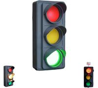 Social Signal, Traffic Light Decor, Traffic Light for Desk or Wall, Do Not Disturb Sign for Home Office, Room, Or Shared Space, USB Powered Stoplight for Work, Study, Or Streaming