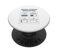 Social Status Indicators Battery Charge Ghosting Mode Exit PopSockets Adhesive PopGrip
