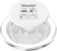 Social Status Indicators Battery Charge Ghosting Mode Exit PopSockets PopGrip for MagSafe
