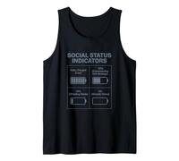 Social Status Indicators Battery Charge Ghosting Mode Exit Tank Top