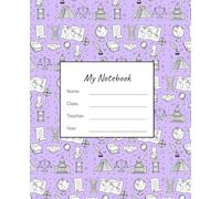 Social Studies Class Notebook: Light Purple Wide Rule Composition Style: Designed for Lessons, Assignments, Practice Problems & Daily Use