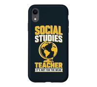 Social Studies History Geography Teacher Case for iPhone XR