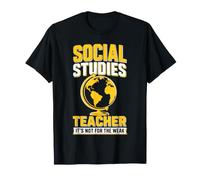Social Studies History Geography Teacher T-Shirt