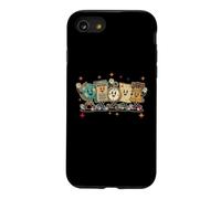 Social Studies History Teacher Globe Map Liberty Bell Case for iPhone SE (2020) / 7/8