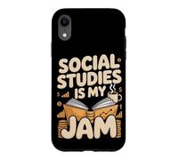 Social Studies Is My Jam Economics Teacher Case for iPhone XR