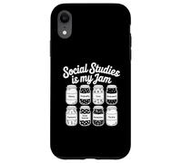 Social Studies is My Jam Teacher Back To School Case for iPhone XR
