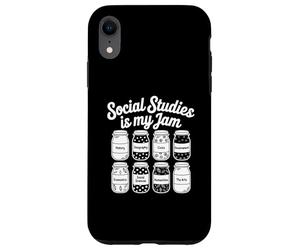Social Studies is My Jam Teacher Back To School Case for iPhone XR
