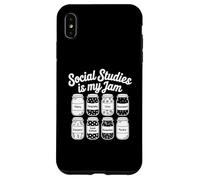 Social Studies is My Jam Teacher Back To School Case for iPhone XS Max