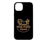 Social Studies Squad Academic Outline Case for iPhone 14 Plus