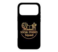 Social Studies Squad Academic Outline Case for iPhone 17 Pro Max