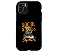 Social Studies Squad Funny Teacher Team Back To School Case for iPhone 11 Pro