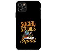 Social Studies Squad Funny Teacher Team Back To School Case for iPhone 11 Pro Max