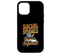 Social Studies Squad Funny Teacher Team Back To School Case for iPhone 12/12 Pro