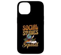 Social Studies Squad Funny Teacher Team Back To School Case for iPhone 14