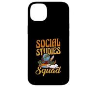 Social Studies Squad Funny Teacher Team Back To School Case for iPhone 14 Plus