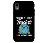Social Studies Squad Leave Noone Social Studies Teacher Case for iPhone XR