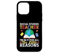 Social Studies Squad Reasons Social Studies Teacher Case for iPhone 12 mini