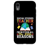 Social Studies Squad Reasons Social Studies Teacher Case for iPhone XR