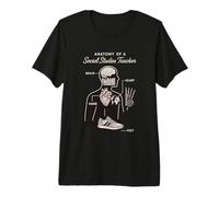 Social Studies Teacher Anatomy Retro Premium T-Shirt
