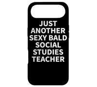 Social Studies Teacher Apparel | Funny Bald Teachers Design Case for iPhone Air
