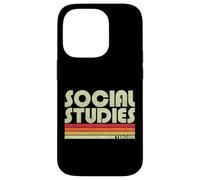 Social Studies Teacher Appreciation Team Social Studies Case for iPhone 14 Pro