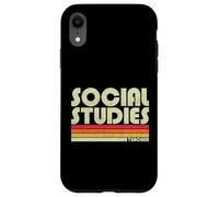 Social Studies Teacher Appreciation Team Social Studies Case for iPhone XR