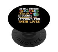 Social Studies Teacher Lessons Social Studies Teacher PopSockets Adhesive PopGrip