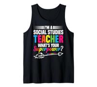 Social Studies Teacher Stuff Teaching Accessories Tank Top