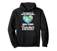 Social Studies Teacher | Teaching History & Culture Pullover Hoodie