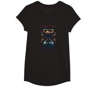 Social Studies Teacher: Teaching The Past for The Future T-Shirt, Girls, Black, Medium