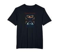 Social Studies Teacher: Teaching The Past for The Future T-Shirt, Men's Big and Tall, Black, 4X Tall