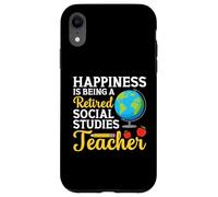 Social Studies Teacher Team Happiness Social Studies Teacher Case for iPhone XR