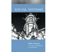 Social Systems (Writing Science) by Niklas Luhmann (1996-11-05)