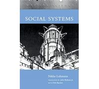 Social Systems (Writing Science) - Paperback NEW Knodt, Eva M. 1996-02-28