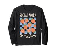 Social Work is My Jam Long Sleeve T-Shirt