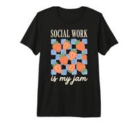 Social Work is My Jam Premium T-Shirt
